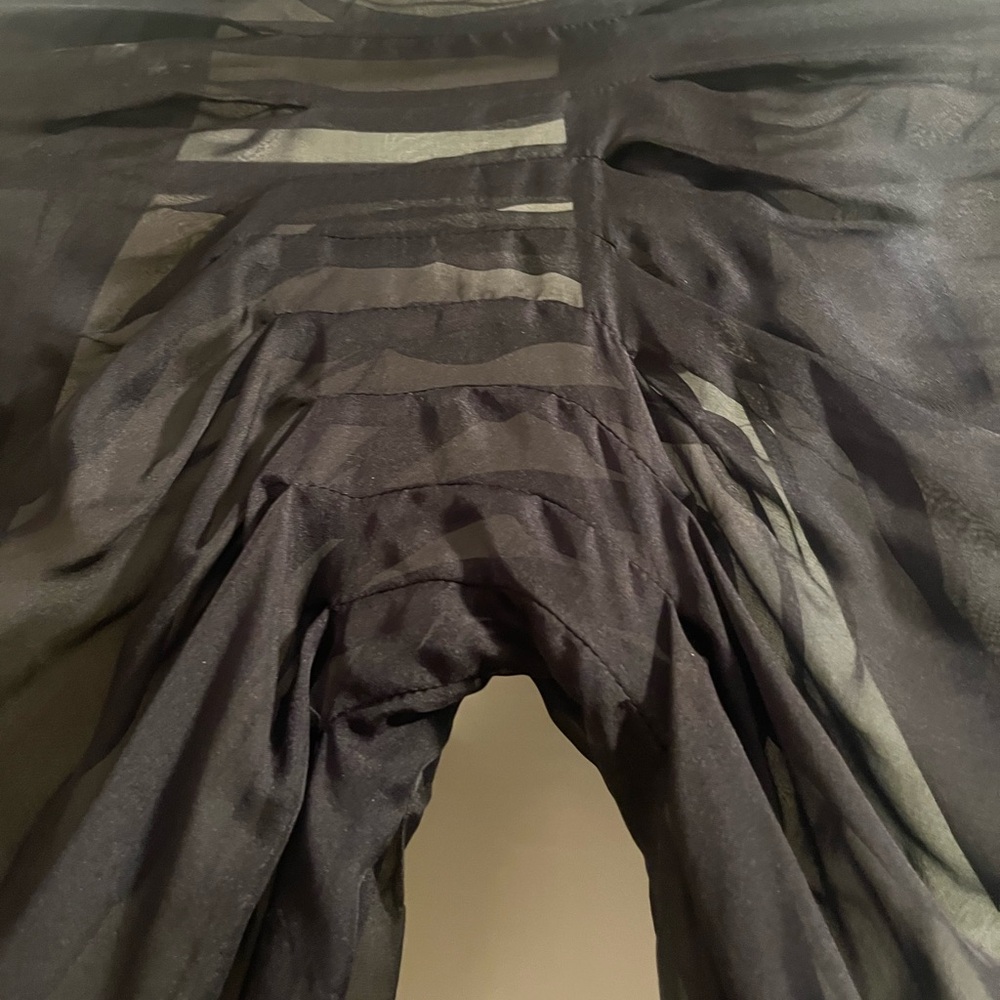 Gio Guerreri Black Sheer scarf//shall made in Italy - Picture 8 of 12